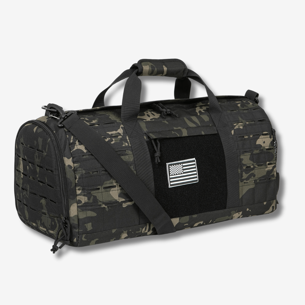 Versatile 40L Sports Bag with Shoe Compartment and Adjustable Straps for Hiking and Travel – Durable Polyester Design 2