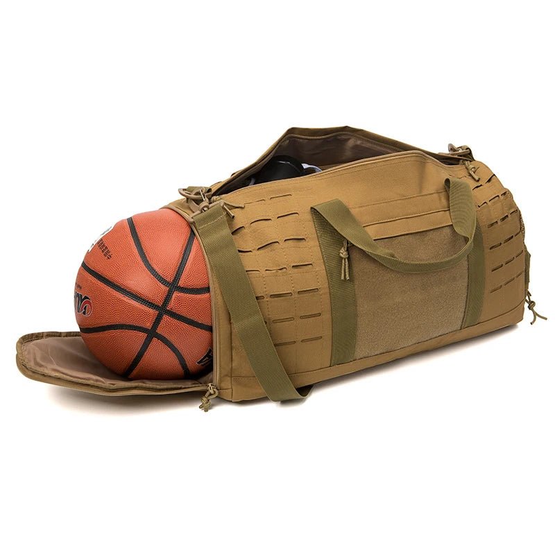 Versatile 40L Sports Bag with Shoe Compartment and Adjustable Straps for Hiking and Travel – Durable Polyester Design 8