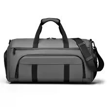 Large Capacity Waterproof Travel Duffel Bag – Wet/Dry Separation & Shoe Compartment