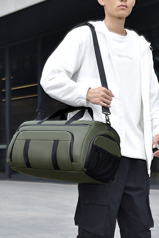 Large Capacity Waterproof Travel Duffel Bag – Wet/Dry Separation & Shoe Compartment
